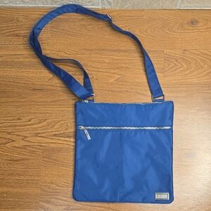ESCADA BLUE NYLON BAG MOON SPARKLE